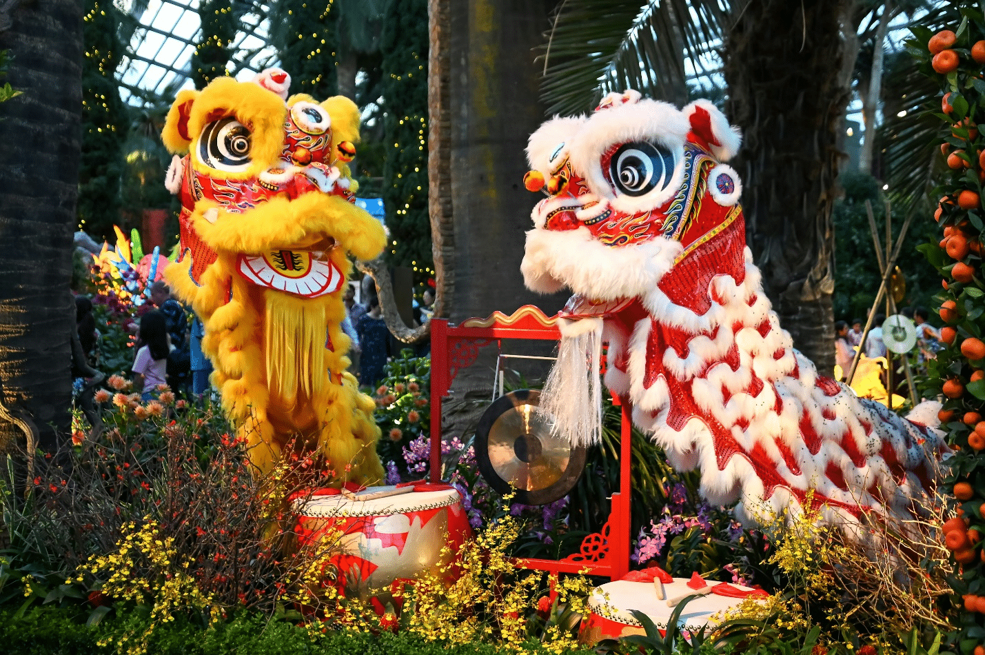 New year dragons seen during a city trip to New York