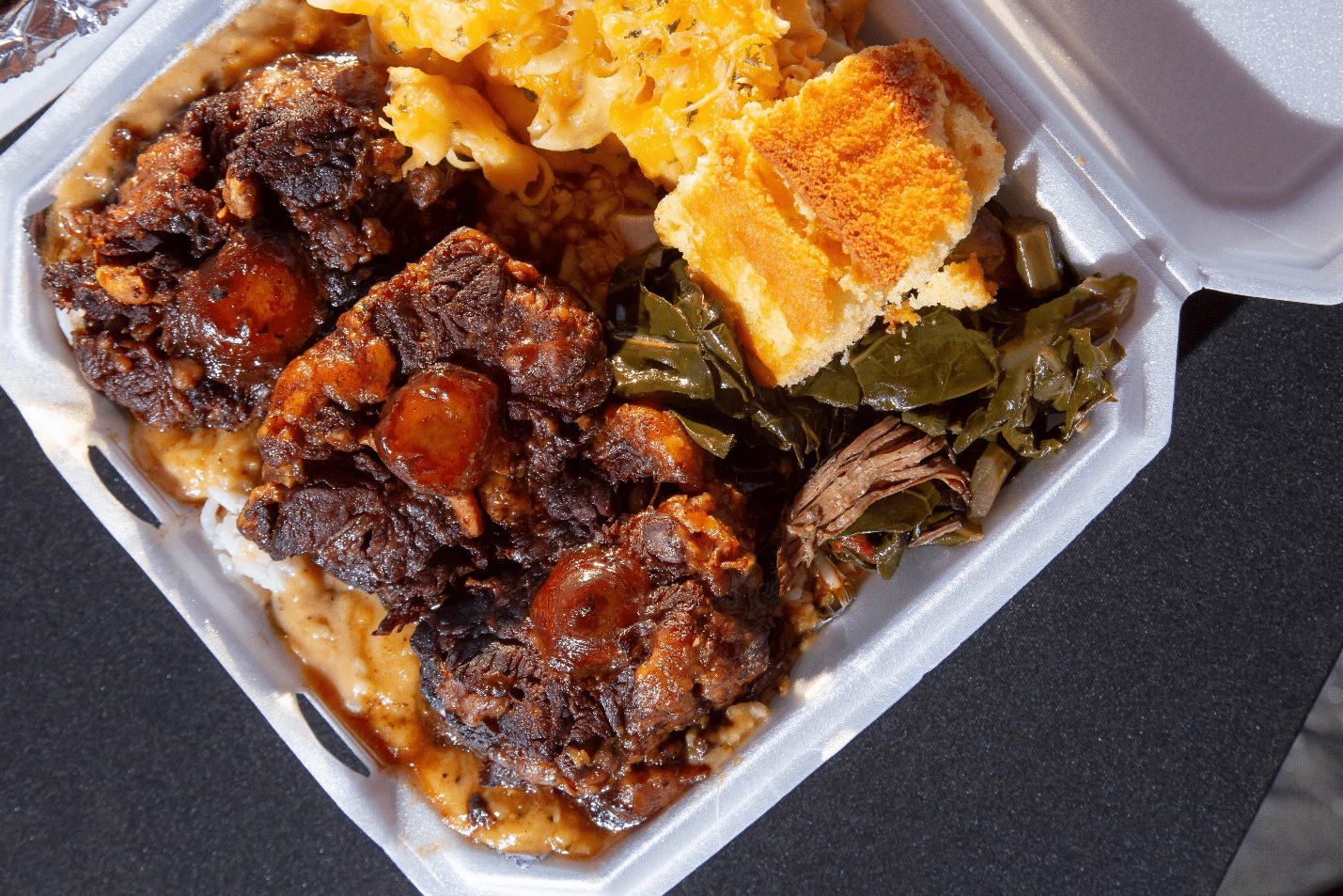 A plate of oxtail