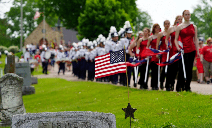 People visiting a graveyard during a one-day sightseeing tour