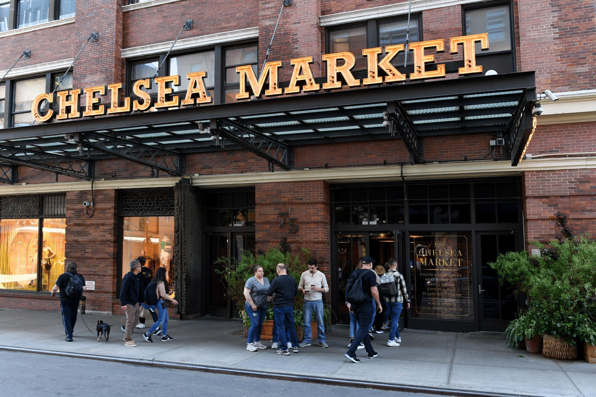 Exterior of Chelsea Market
