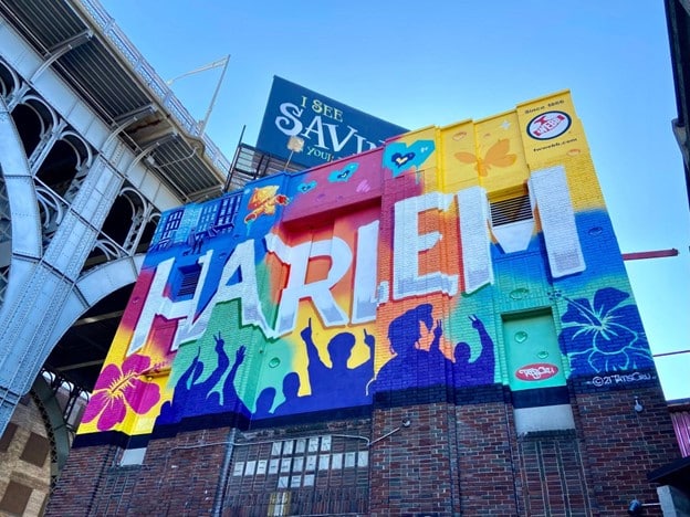 A fun graffiti display on a building