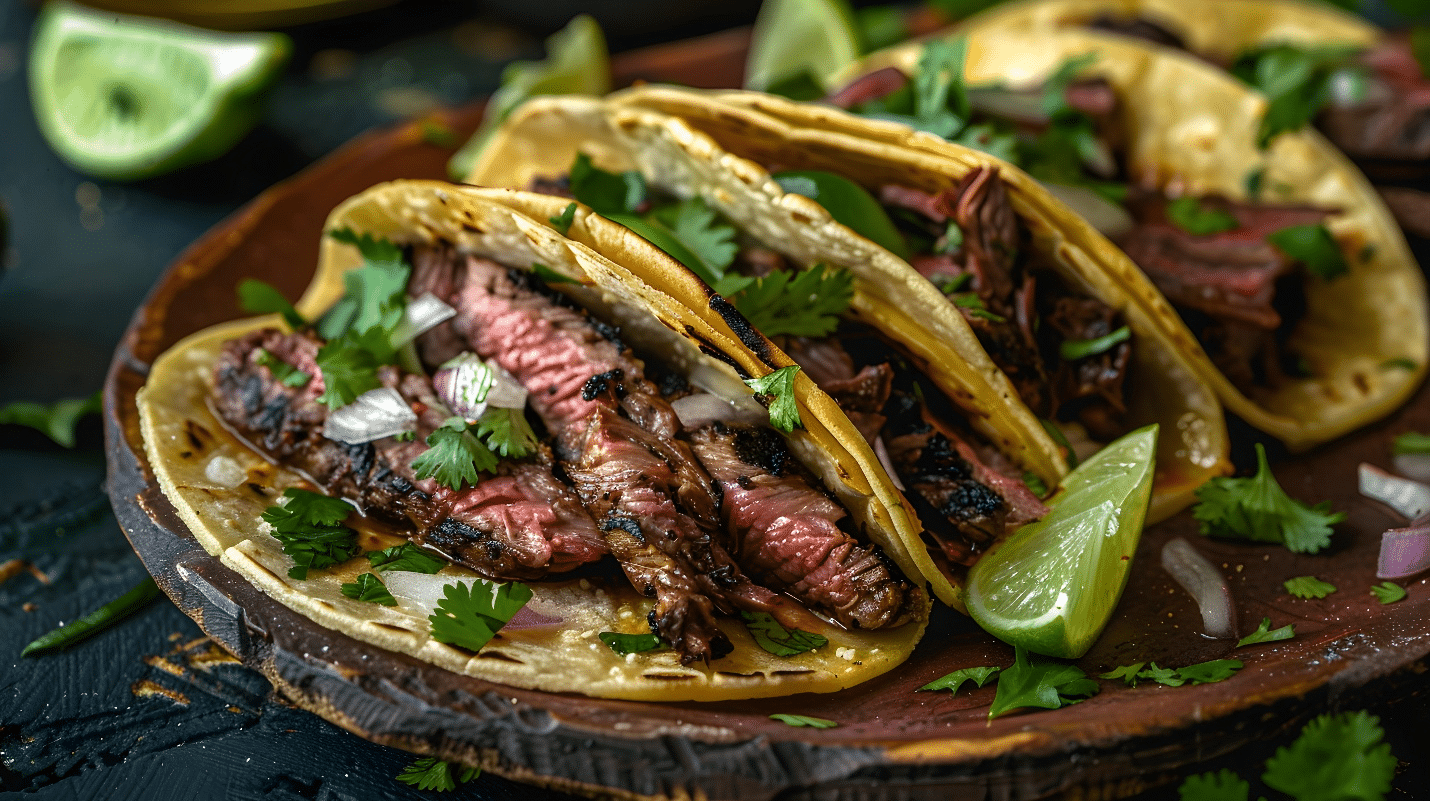 Carne asada tacos