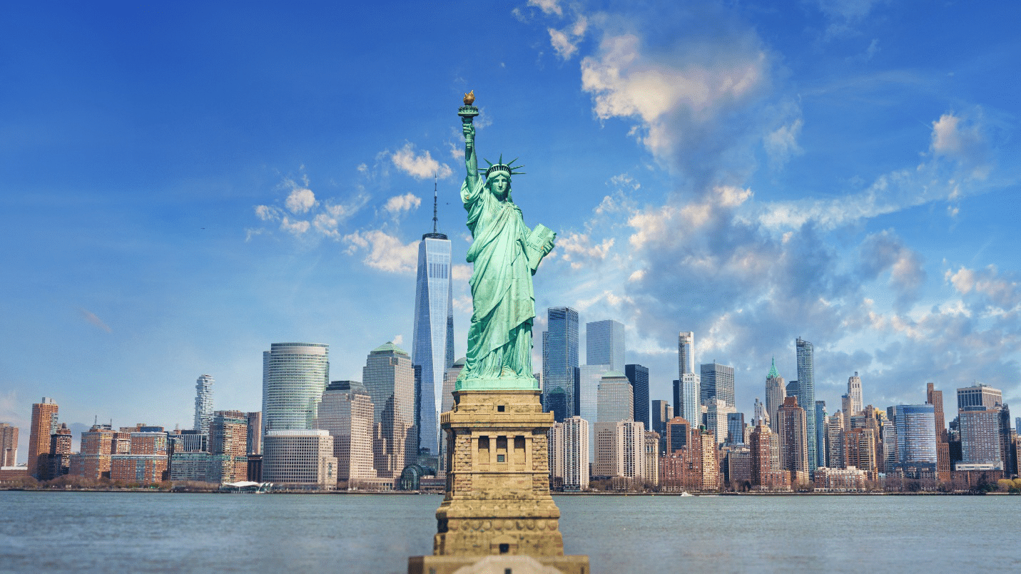 Statue of Liberty from afar