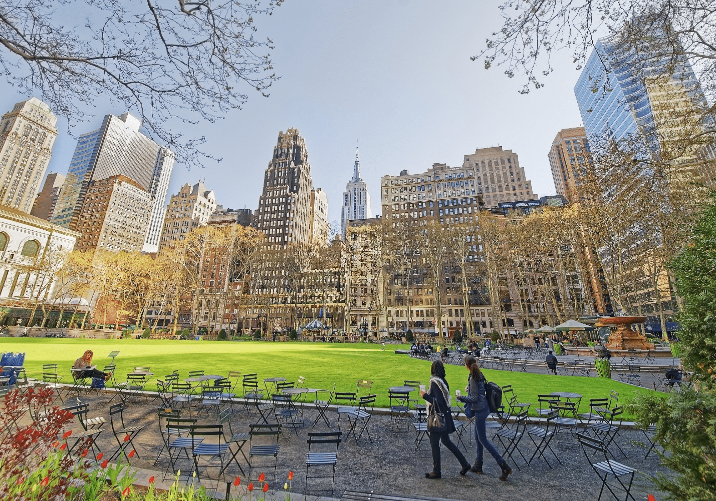 A picture of the Bryant Park
