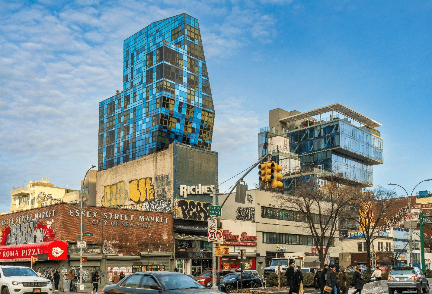 Buildings in the Lower East Side
