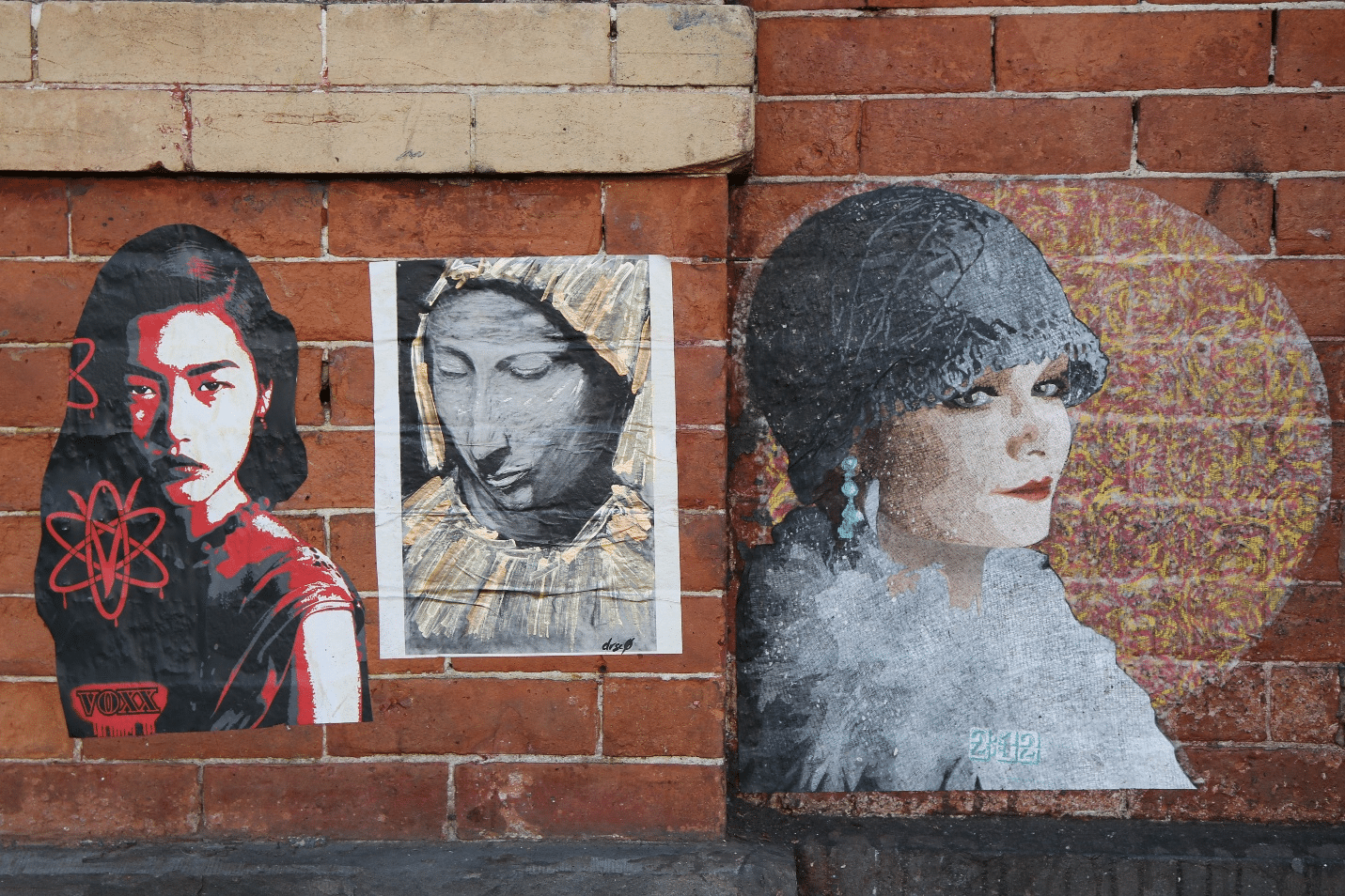 Paintings of women in the Lower East Side