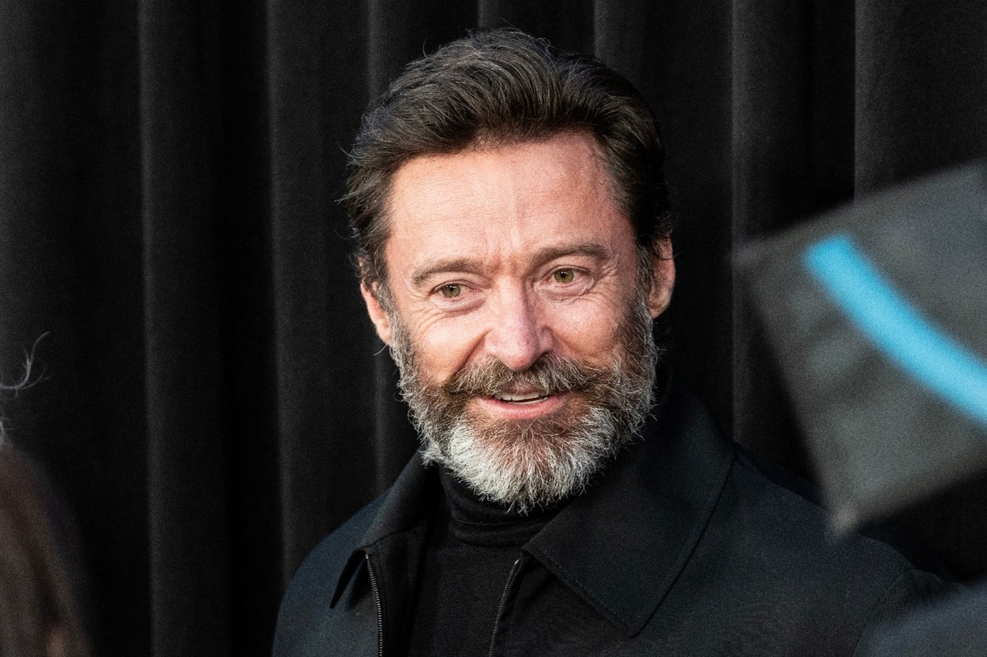 Hugh Jackman with a beard