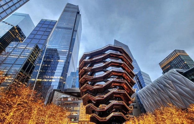 The Vessel sculpture at Hudson Yards