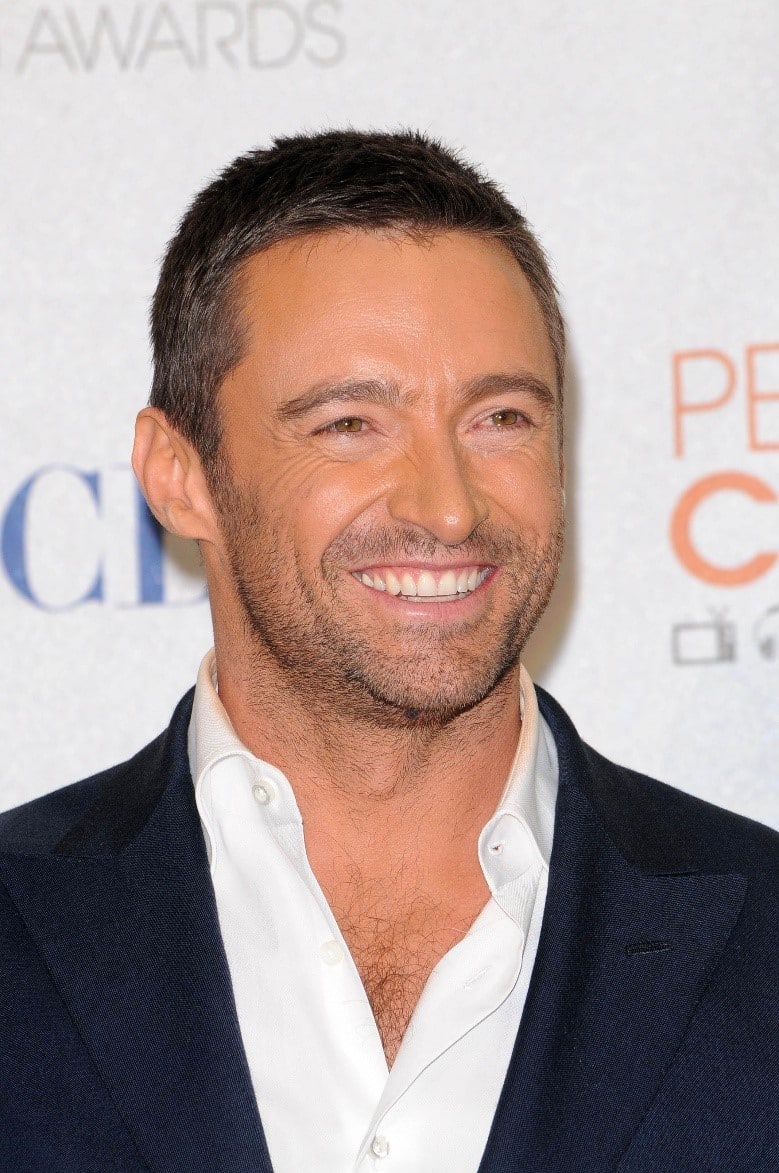 Hugh Jackman Live smiling