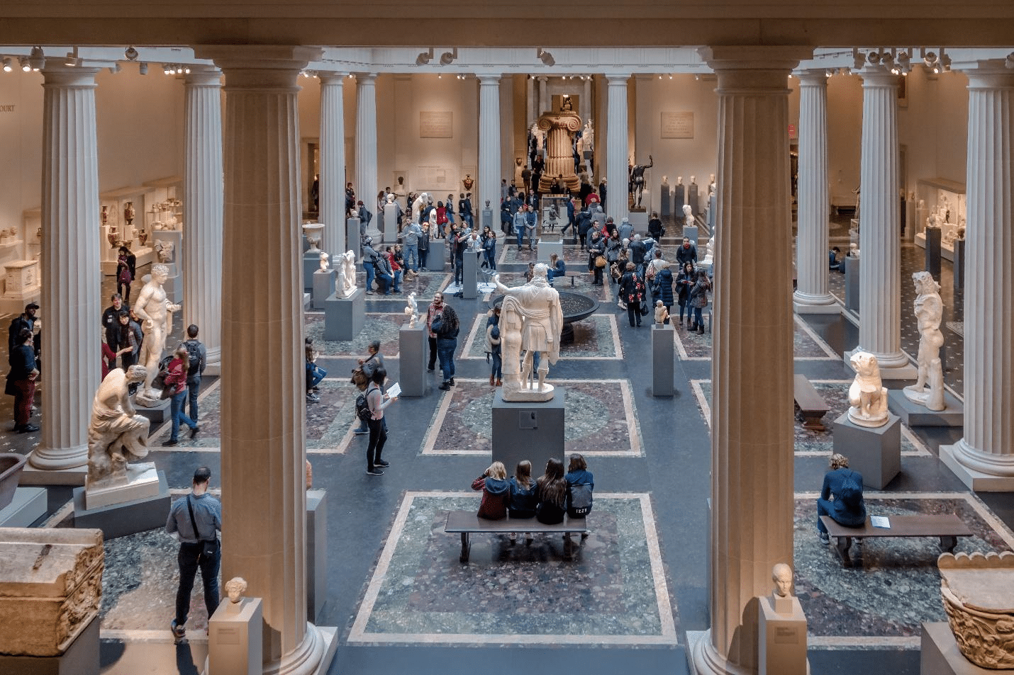 A picture of the MET museum