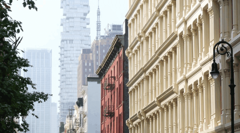 buildings in New York City.