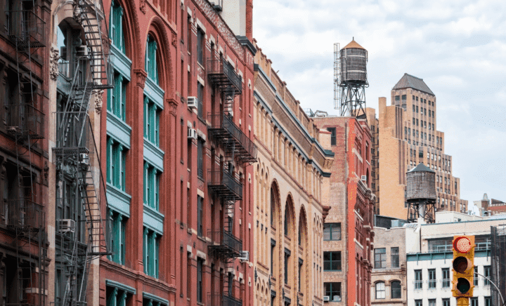 Buildings in Tribeca