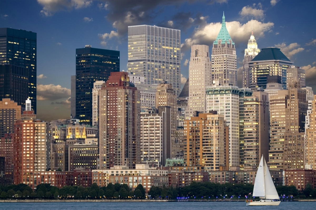 A picture of Manhattan, NYC