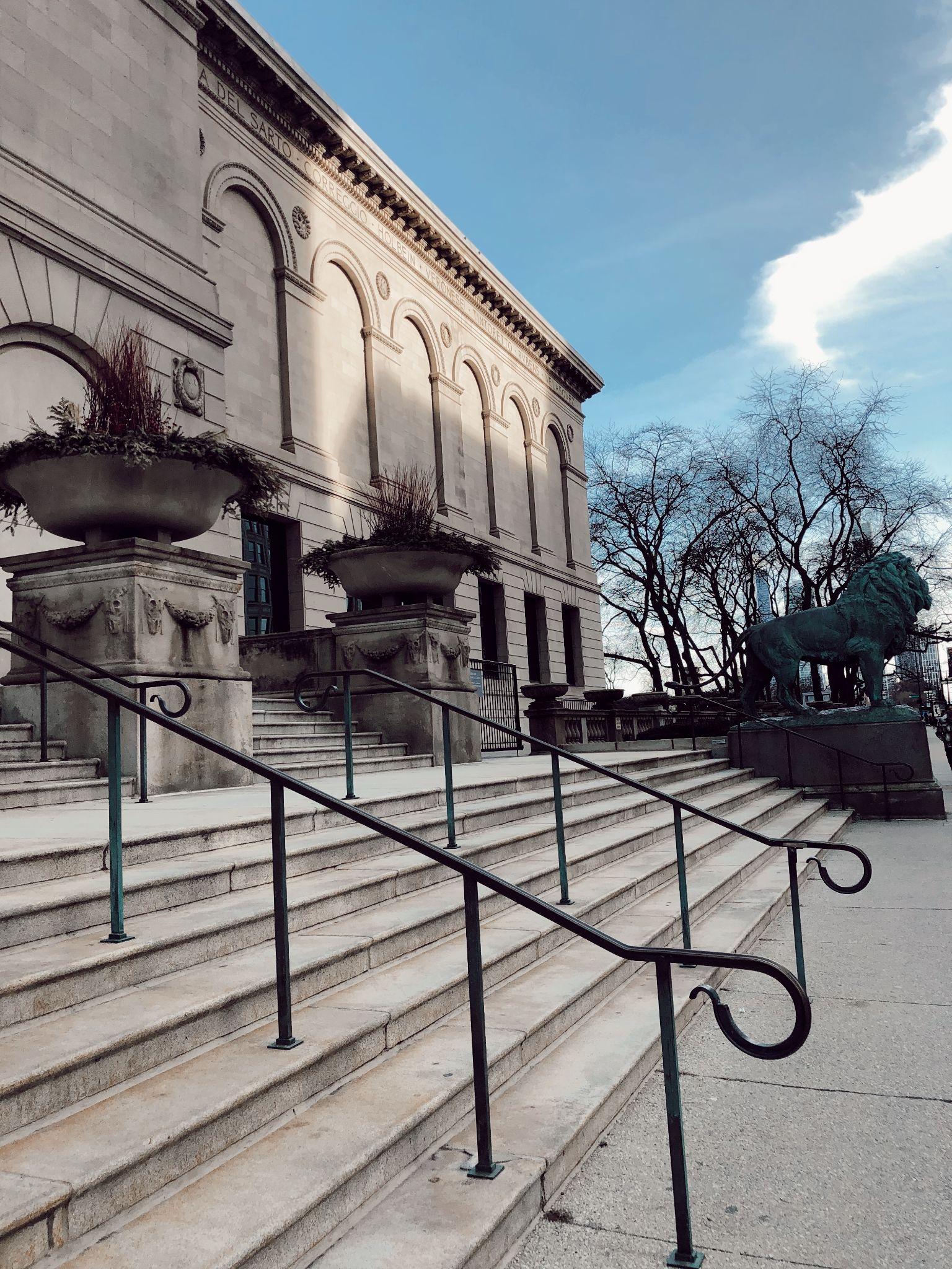 Front steps of The Met